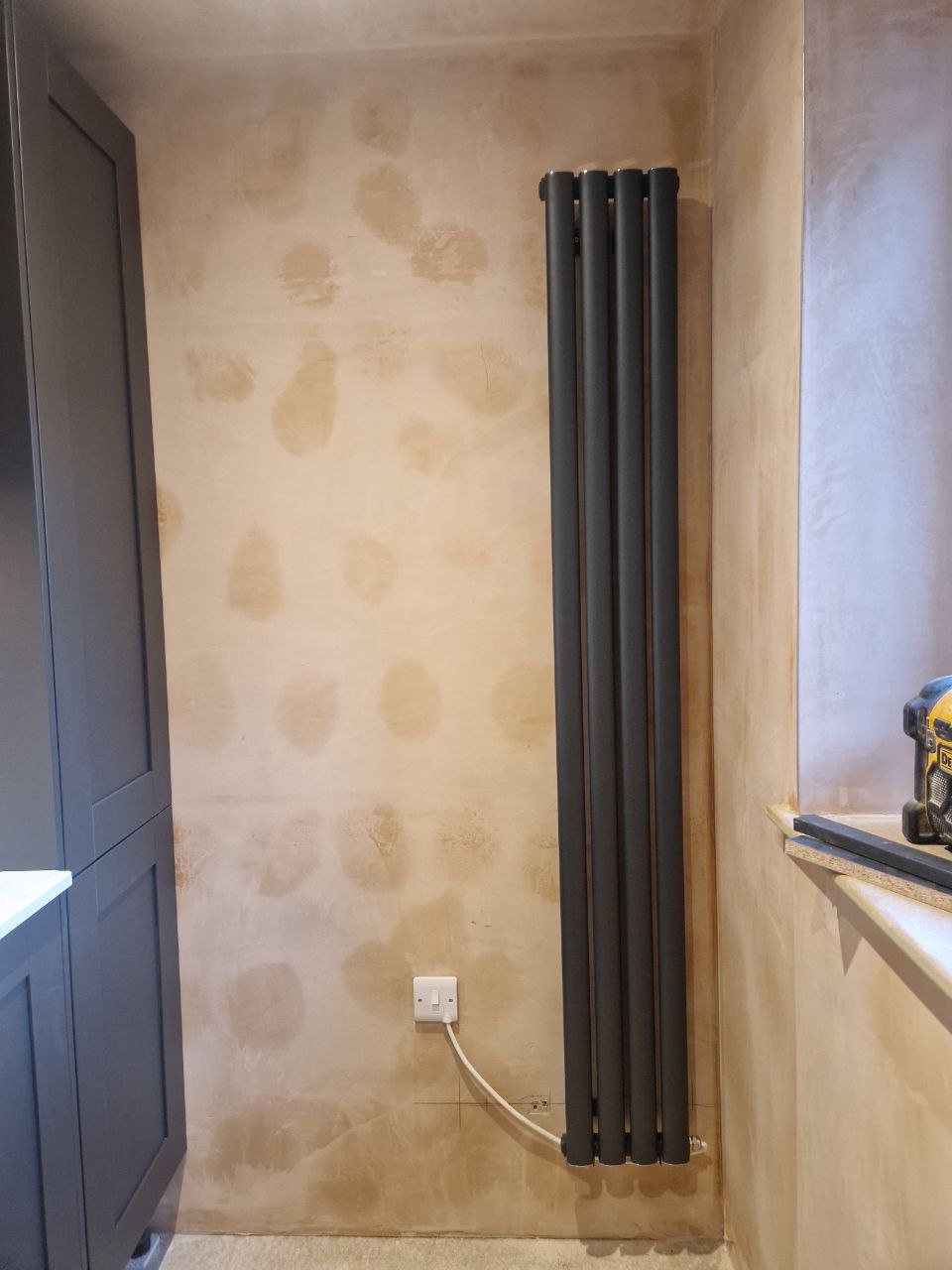 Neat cable routing during a full house rewire